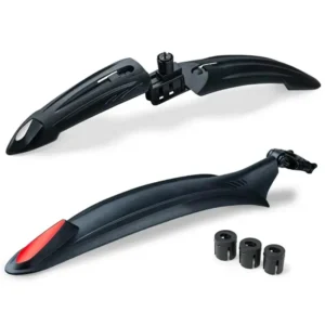 Guardabarros Bicicleta Universal Rin 24–29 Ajustable MTB Ruta + Reflectivos