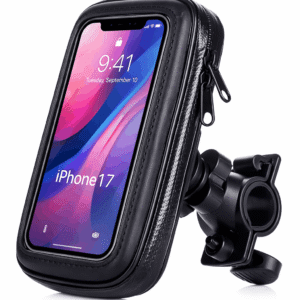 Soporte Manubrio Impermeable Para Celular Moto Bicicleta 360° Táctil