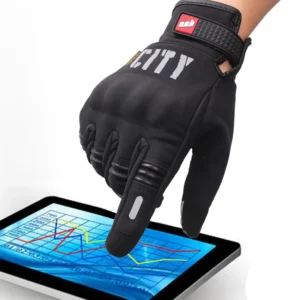 Guantes City Táctil Térmicos Protección Nudillo