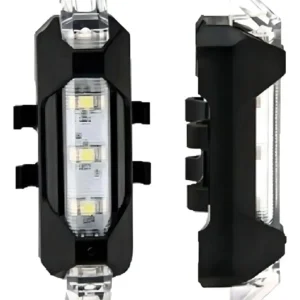 Luz LED Trasera para Bicicleta Recargable USB | 15 Lúmenes - 4 Modos de Iluminación