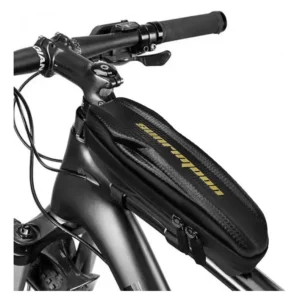 Bolso de Marco Rígido para Bicicleta - Alforja Impermeable Premium con Triple Ajuste