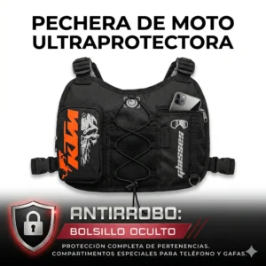 Pechera Porta Celular con Soporte de Grabación y Reflectivos | Pechera Táctica Multiusos
