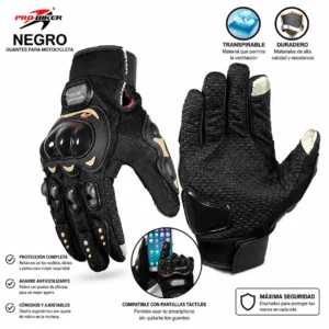 Guantes Probiker de Alto Impacto: Protección Pro-Evolution con Grip Antideslizante