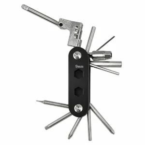 Multiherramienta para Bicicleta 11 en 1 | Kit con Tronchacadenas en Acero al Carbono H-127