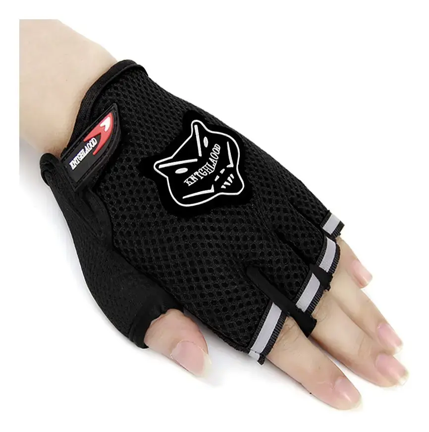 Guantes Multideporte Owl Riders | Antideslizantes con Reflectivo para Ciclismo, Moto y Gym - Image 3