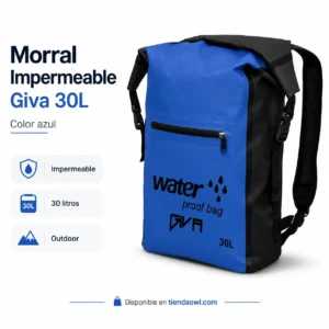 Morral Impermeable Giva 30L Waterproof Bag Outdoor Moto Ciclismo Camping