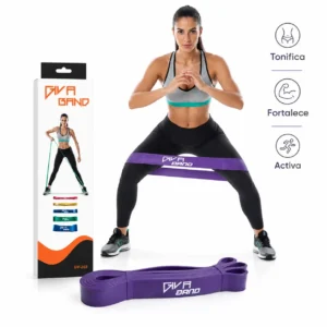 Bandas de Resistencia Giva Band Set Látex Natural Fitness Gym Yoga Entrenamiento