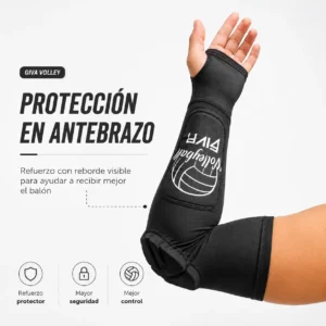 Mangas de Voleibol con Protección en Codo y Antebrazo Par Giva Support