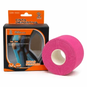 Cinta Kinesiológica Deportiva Giva Support de 5 cm x 5 m