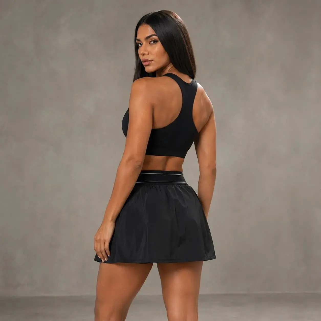 Falda Short Deportiva Giva para Mujer con Bolsillos – Pádel, Tenis y Gym - Image 9