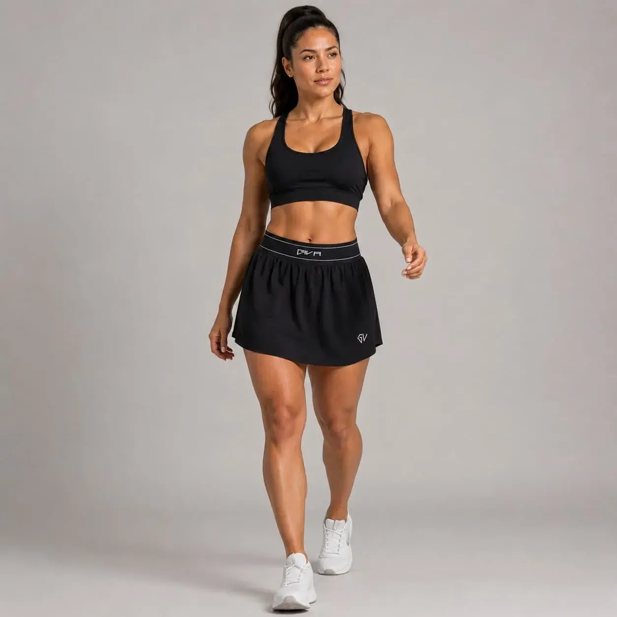Falda Short Deportiva Giva para Mujer con Bolsillos – Pádel, Tenis y Gym - Image 4